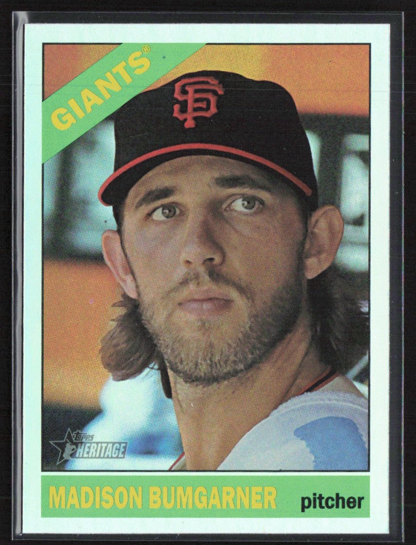 Madison Bumgarner 2015 Topps Heritage Retail Foil #THC-260 San Francisco Giants