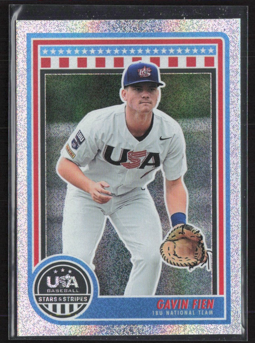 Gavin Fien 2025 Panini Stars & Stripes Opening Day #22 USA