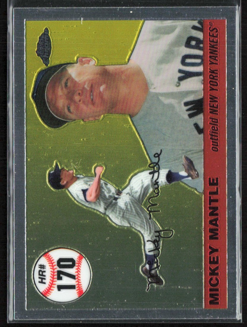 Mickey Mantle 2007 Topps Chrome #MHRR170 New York Yankees