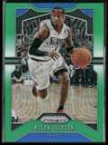 Allen Iverson 2019 Panini Prizm Green #6 Philadelphia 76ers