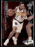 John Starks 1998 Upper Deck Black Diamond Double /3000 #36 Golden State Warriors