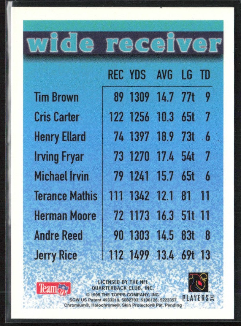 Barry Sanders 1996 Topps 40th Anniversary #3 Detroit Lions