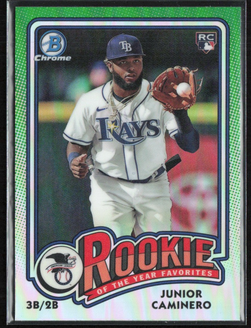 Junior Caminero 2024 Bowman Rookie of the Year Favorites RC #ROY-8