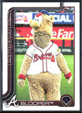 Blooper 2025 Topps Mascots #M-2 Atlanta Braves