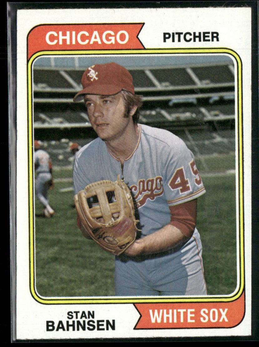 Stan Bahnsen 1974 Topps #254 Chicago White Sox