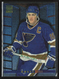 Brett Hull 1994 Topps Stadium Club Finest #2 St. Louis Blues