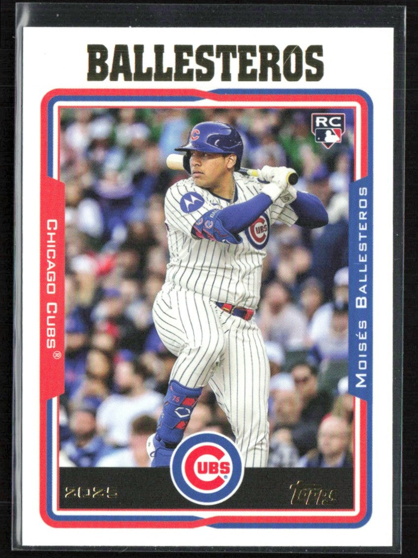 Moises Ballesteros 2025 Topps Archives RC #206 Chicago Cubs