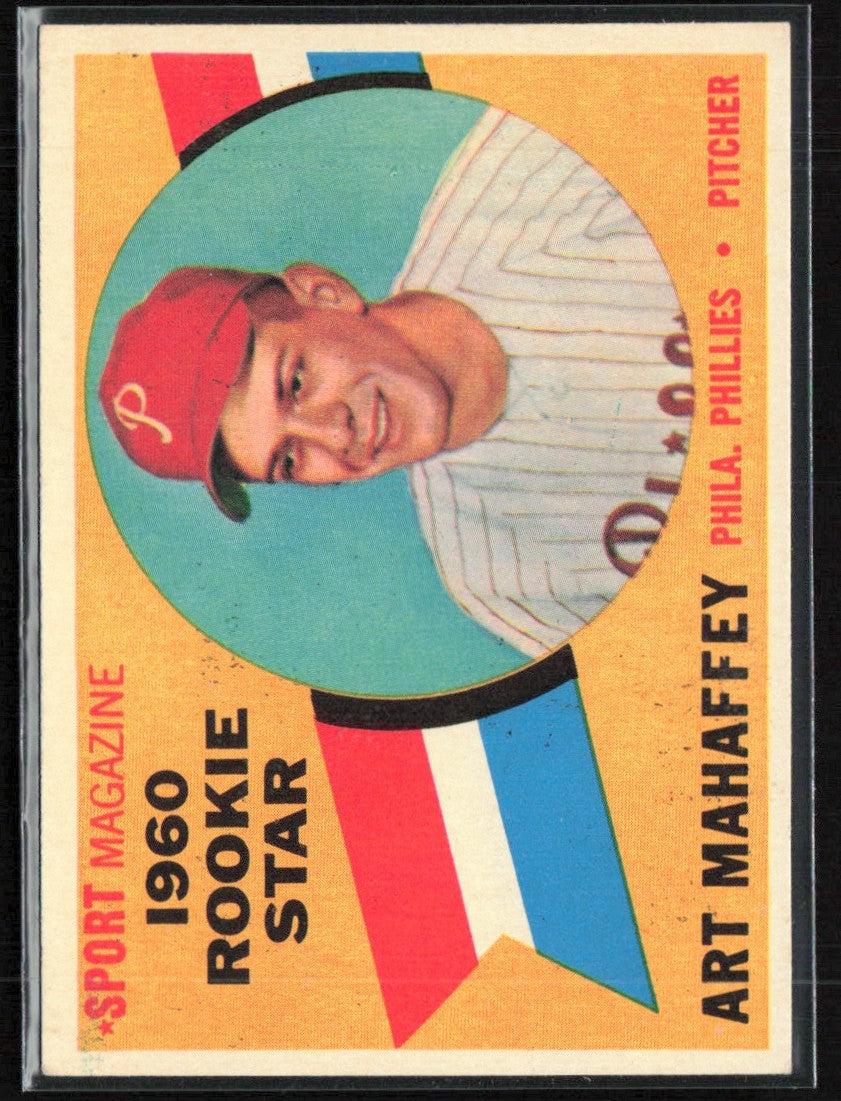 Art Mahaffey 1960 Topps RC #138.0 Philadelphia Phillies