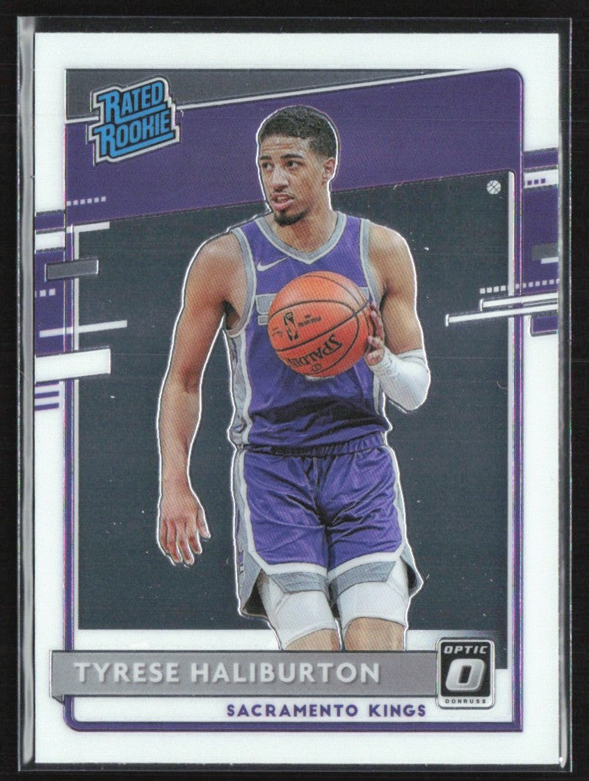Tyrese Haliburton 2020 Donruss Optic RC #162 Sacramento Kings