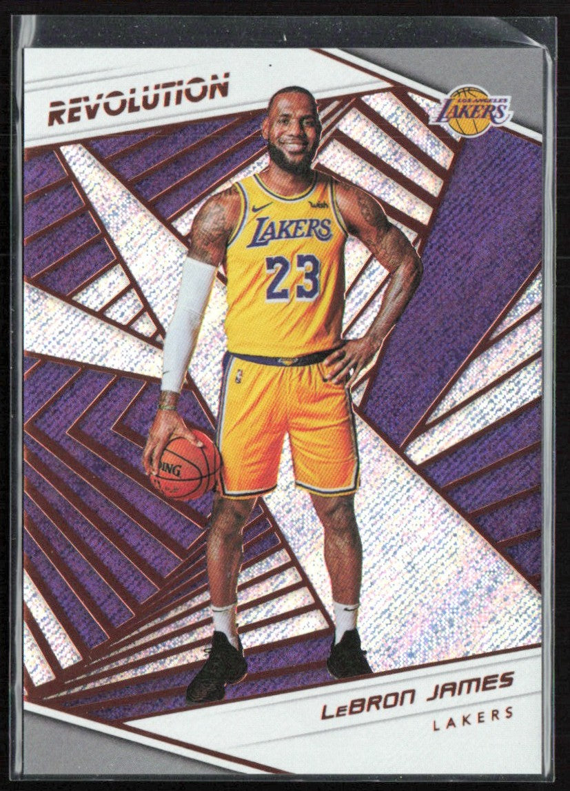 LeBron James 2018 Panini Revolution #40 Los Angeles Lakers