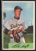 Billy Hoeft 1954 Bowman #167 Detroit Tigers