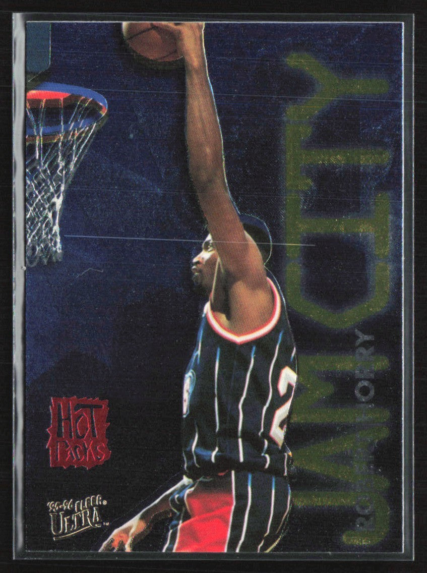 Robert Horry 1995 Fleer Ultra Jam City Hot Packs #2 Houston Rockets
