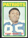 Julius Adams 1972 Topps RC #97 New England Patriots