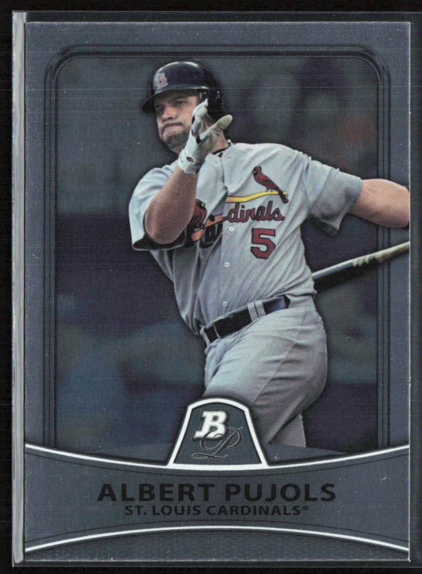Albert Pujols 2010 Bowman Platinum #5 St. Louis Cardinals