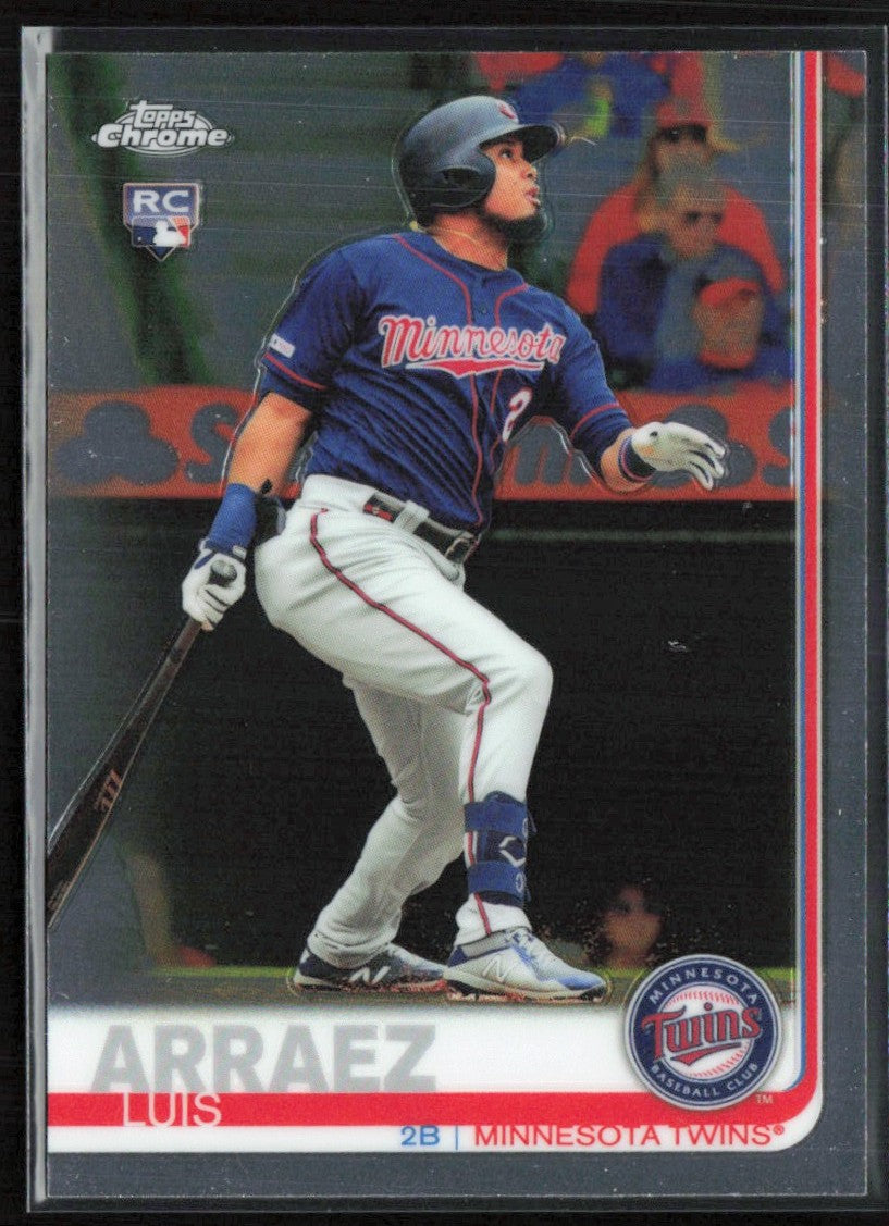 Luis Arraez 2019 Topps Chrome RC #45 Minnesota Twins