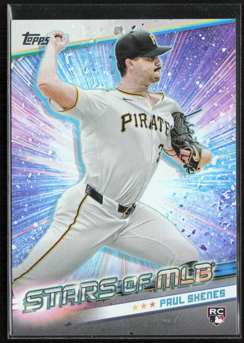 Paul Skenes 2024 Topps Update Stars of MLB RC #SMLB-64 Pittsburgh Pirates