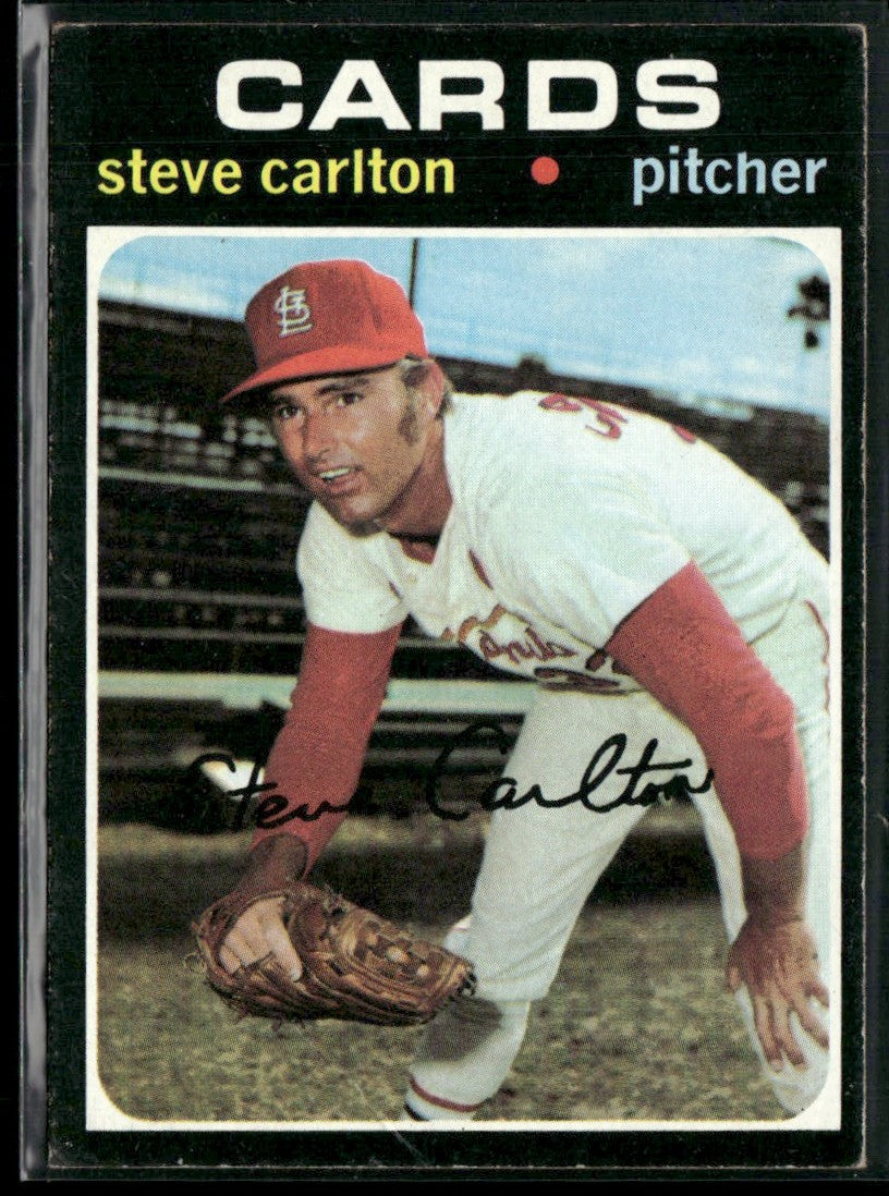 Steve Carlton 1971 Topps #55 St. Louis Cardinals