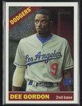 Dee Gordon 2015 Topps Heritage Chrome /999 #THC-441 Los Angeles Dodgers