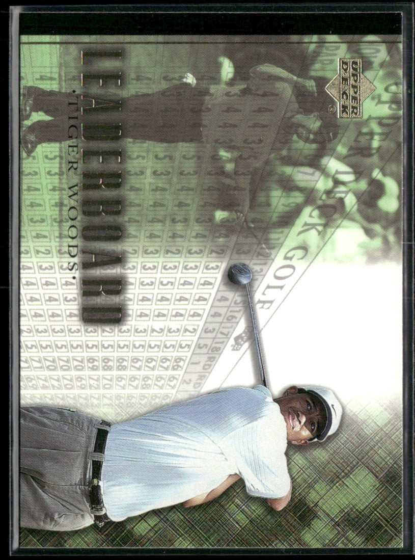 Tiger Woods 2001 Upper Deck Leaderboard #90