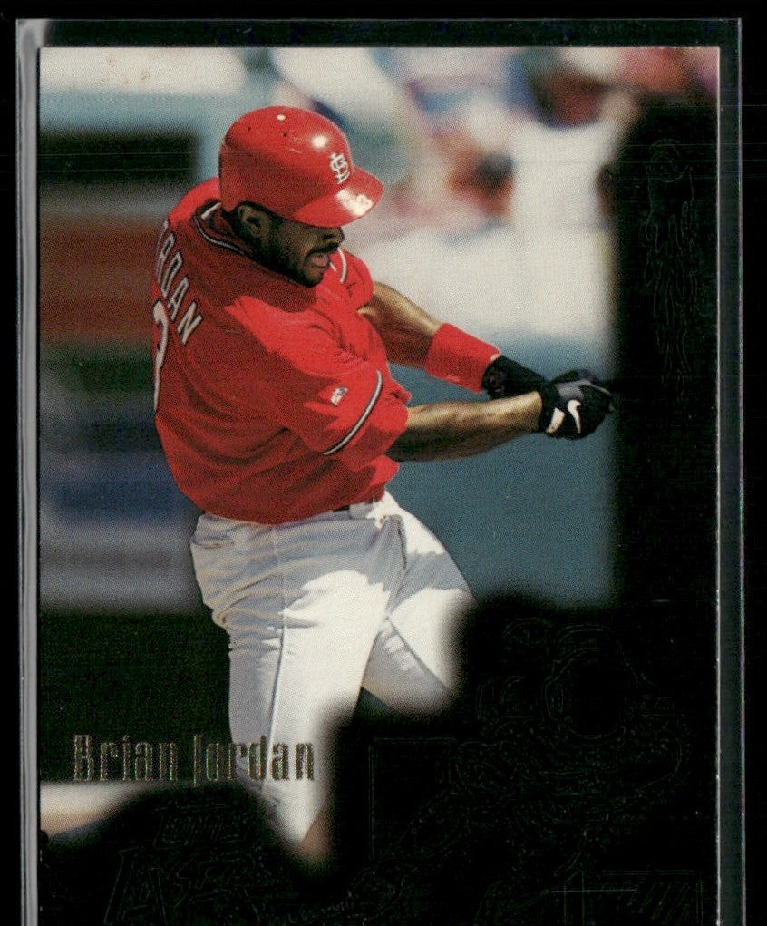 Brian Jordan 1996 Topps Laser #9 St. Louis Cardinals