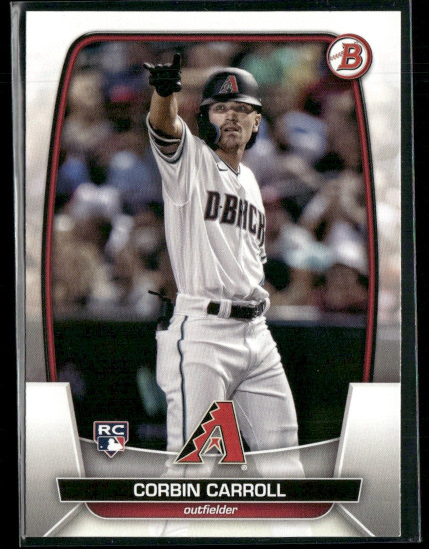 Corbin Carroll 2023 Bowman RC #73 Arizona Diamondbacks