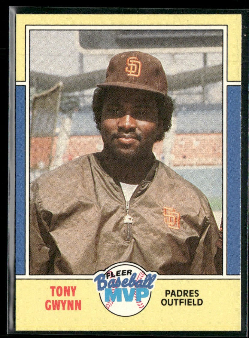 Tony Gwynn 1988 Fleer MVP #17 San Diego Padres