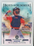 Walker Janek 2025 Panini Boys of Summer /99 #24 Houston Astros