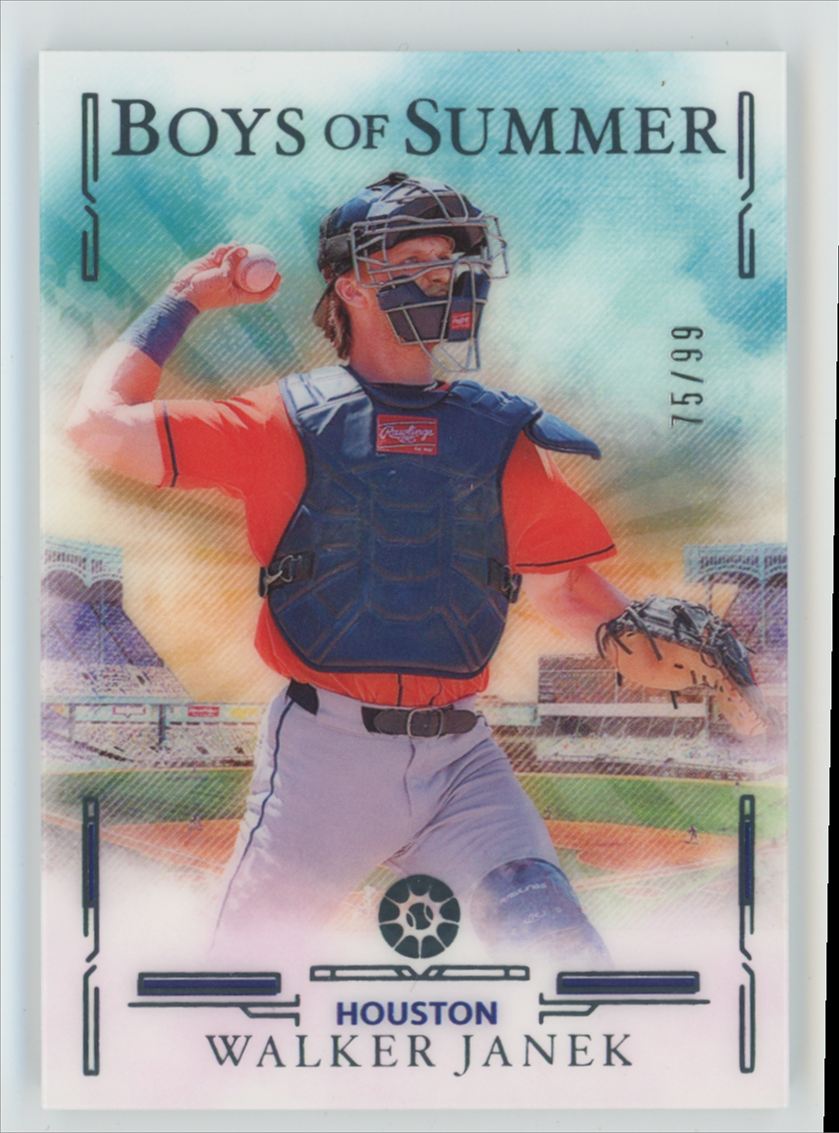 Walker Janek 2025 Panini Boys of Summer /99 #24 Houston Astros