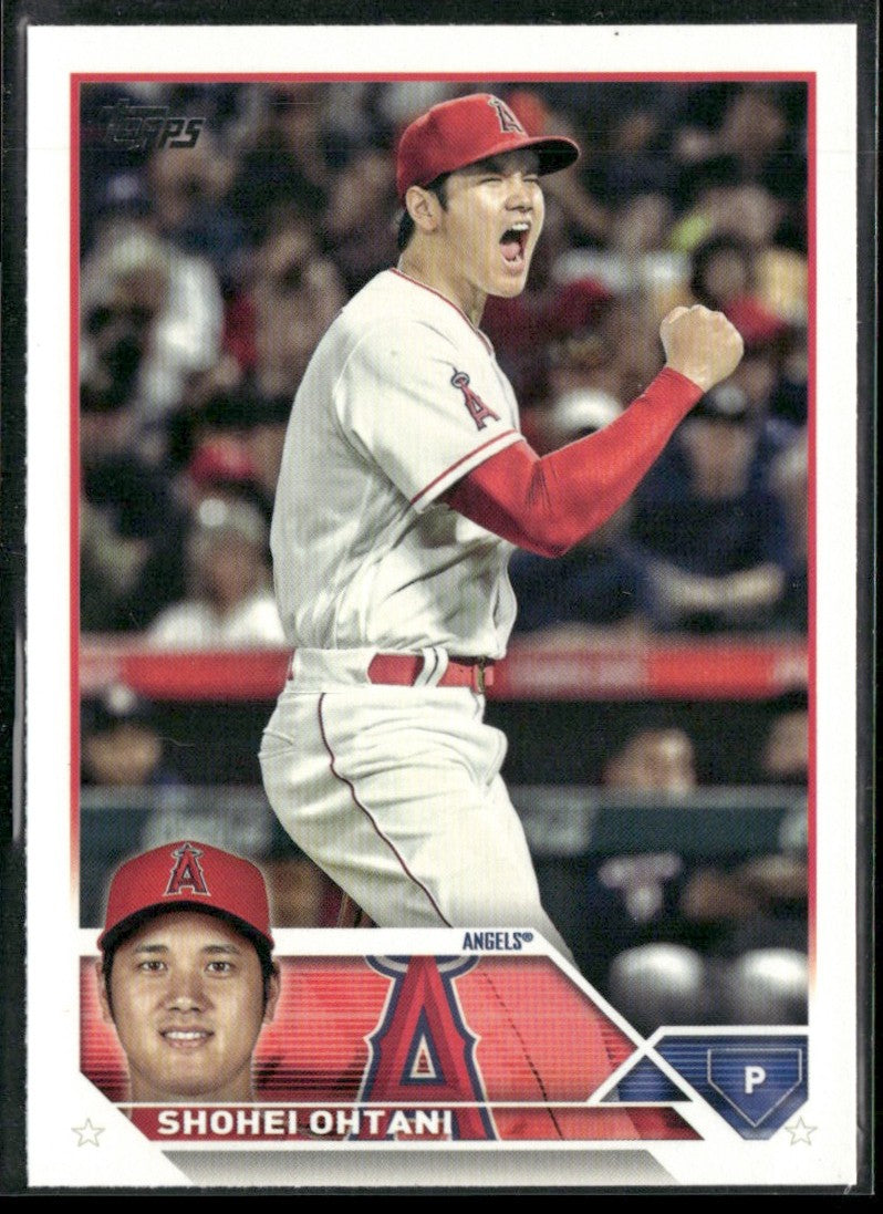 Shohei Ohtani 2023 Topps #17 Los Angeles Angels