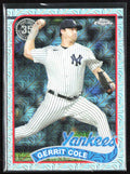 Gerrit Cole 2024 Topps Chrome 1989 Silver Pack #2T89C-52 New York Yankees