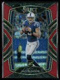 Jacob Eason 2020 Panini Select Club Red Mojo Prizm RC /49 #248