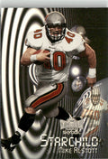 Mike Alstott 1999 SkyBox Metal Universe Starchild #2 Tampa Bay Buccaneers