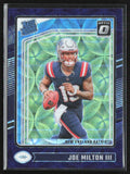 Joe Milton III 2024 Donruss Optic Purple Scope RC #255 New England Patriots