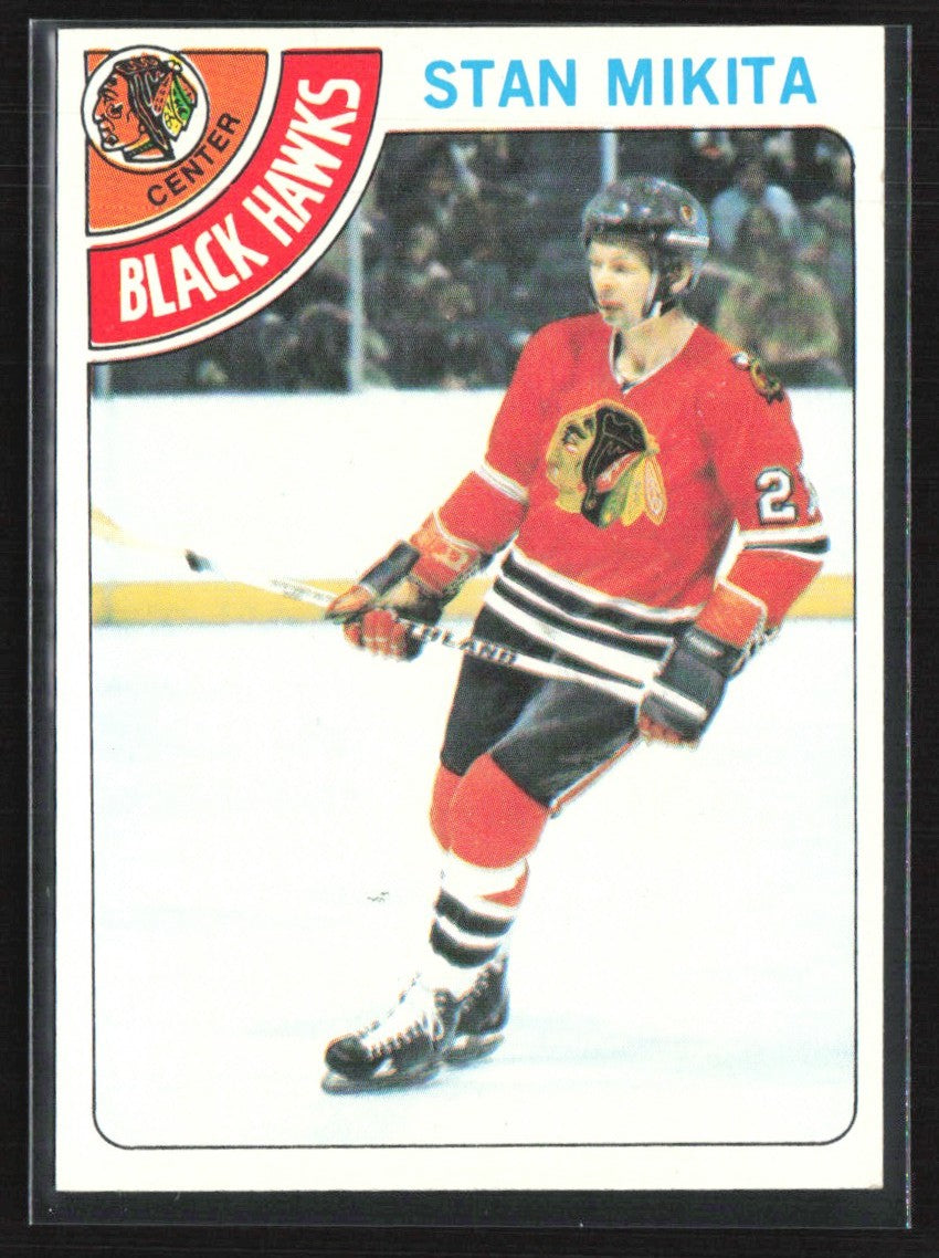 Stan Mikita 1978 Topps #75 Chicago Blackhawks