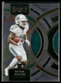 De'Von Achane 2024 Panini Select Premier RC #176 Miami Dolphins