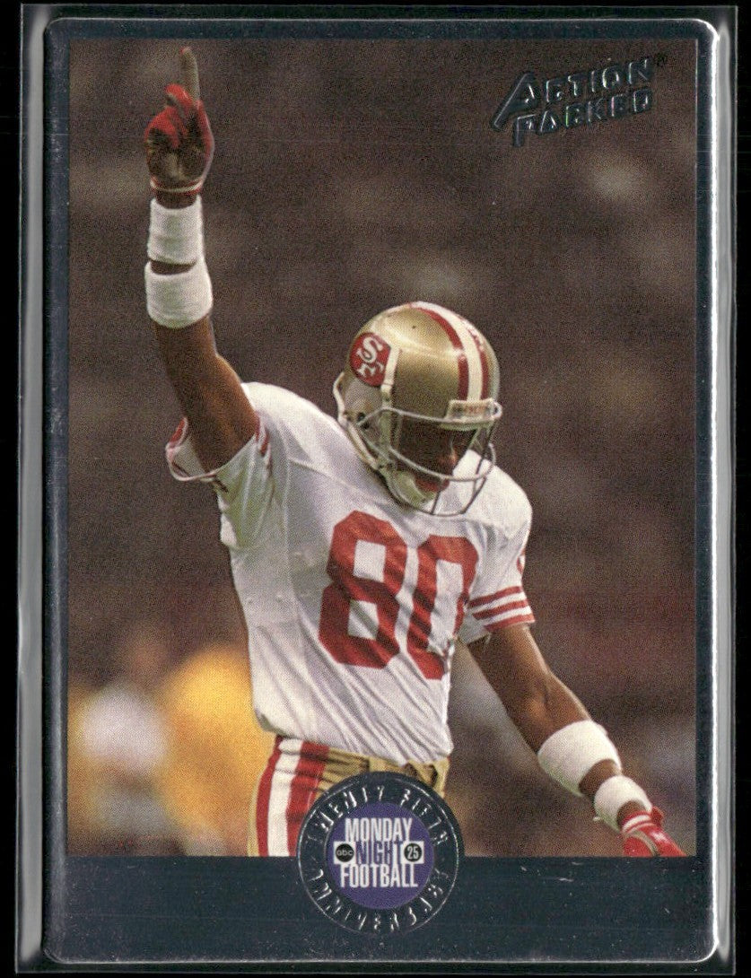 Jerry Rice 1994 Action Packed Monday Night Football #4 San Francisco 49ers
