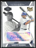 Scott Moore 2007 Topps Co-Signers RC AUTO #113 Chicago Cubs