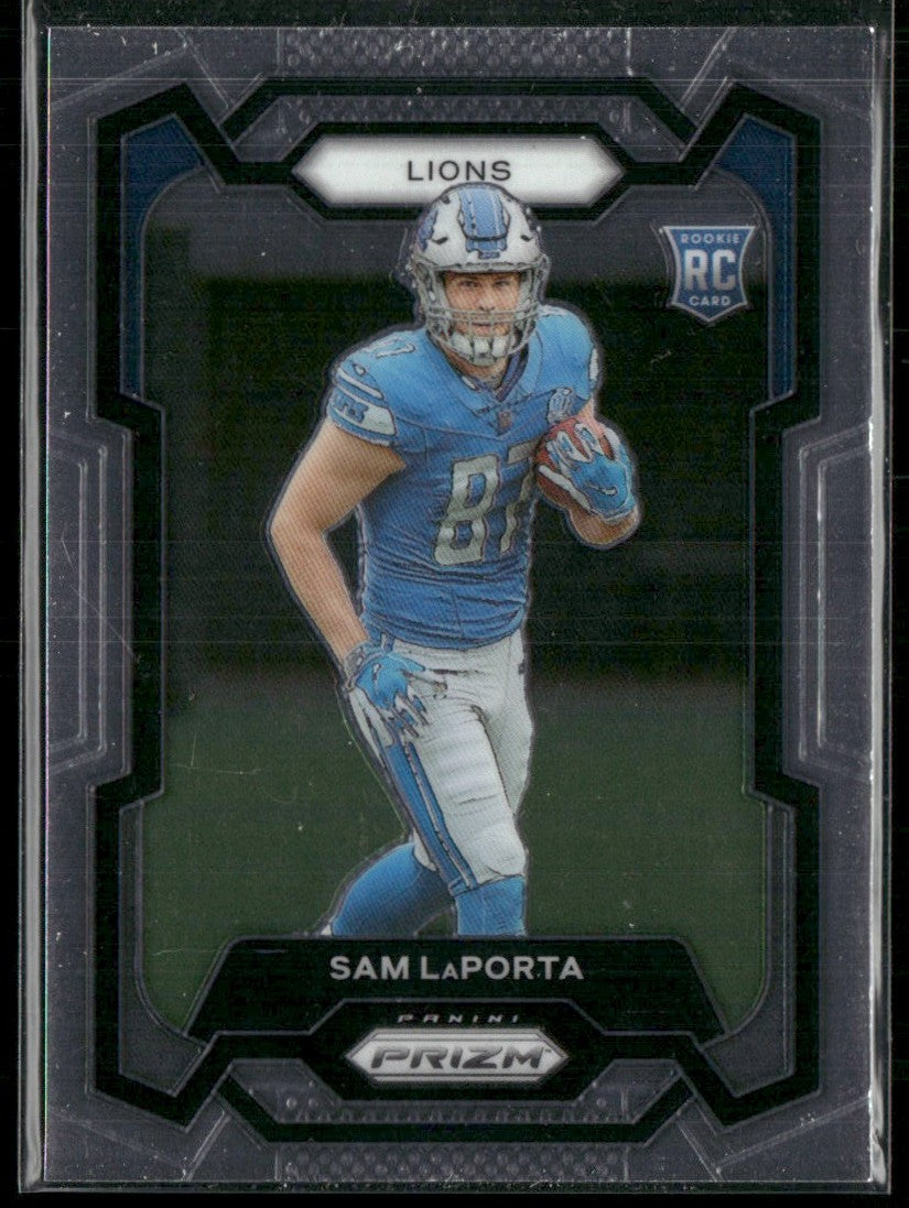 Sam LaPorta 2023 Panini Prizm RC #332 Detroit Lions