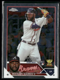 Michael Harris II 2023 Topps Chrome Update RC #USC153 Atlanta Braves
