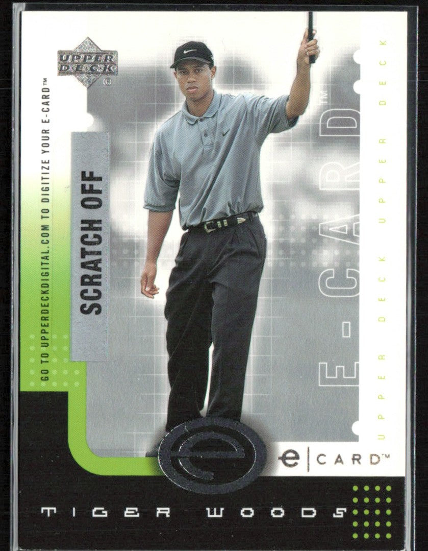 Tiger Woods 2001 Upper Deck e-Card #E-TW