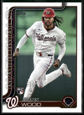 James Wood 2025 Topps RC #181 Washington Nationals