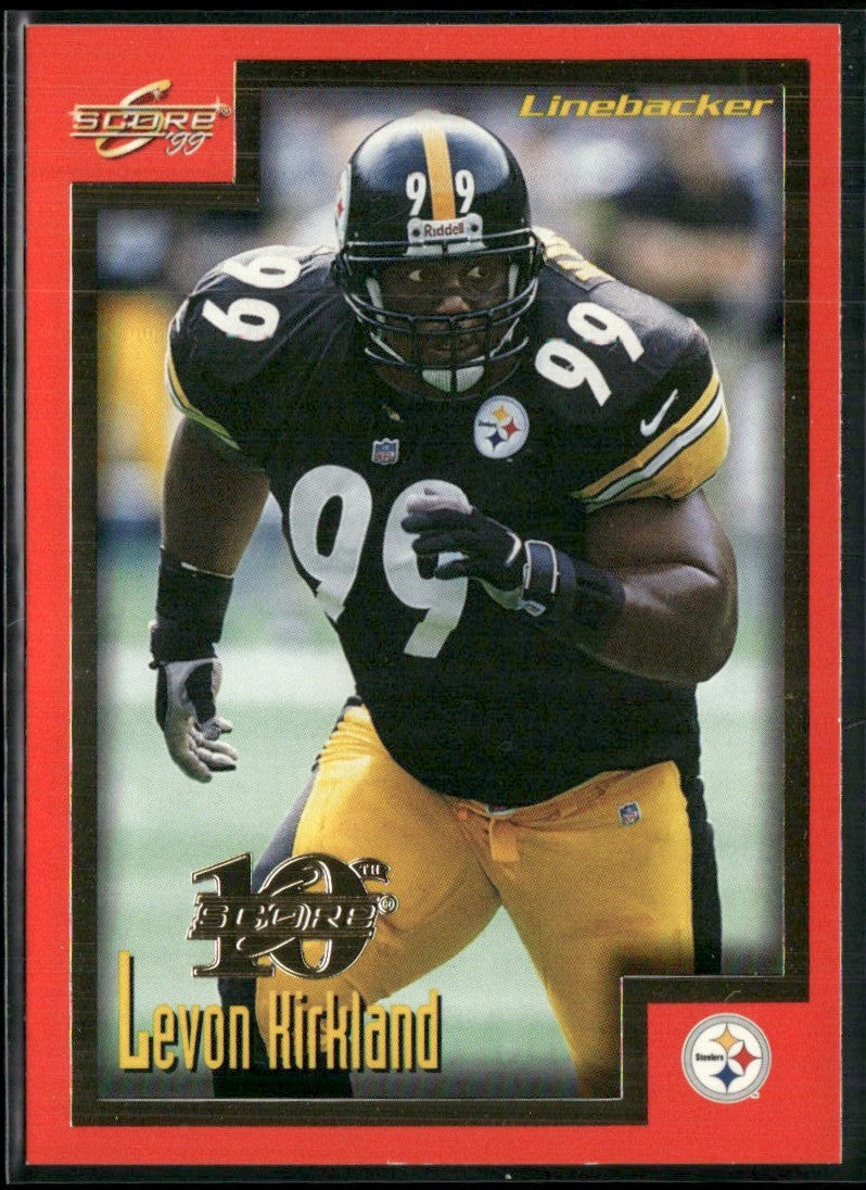 Levon Kirkland 1999 Score Anniversary Showcase /1989 #112 Pittsburgh Steelers