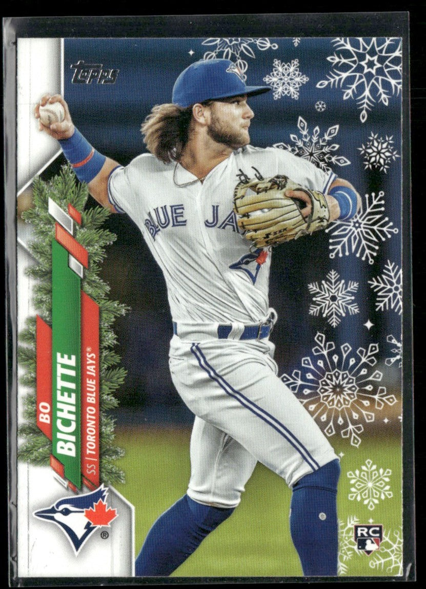 Bo Bichette 2020 Topps Holiday RC #HW94 Toronto Blue Jays