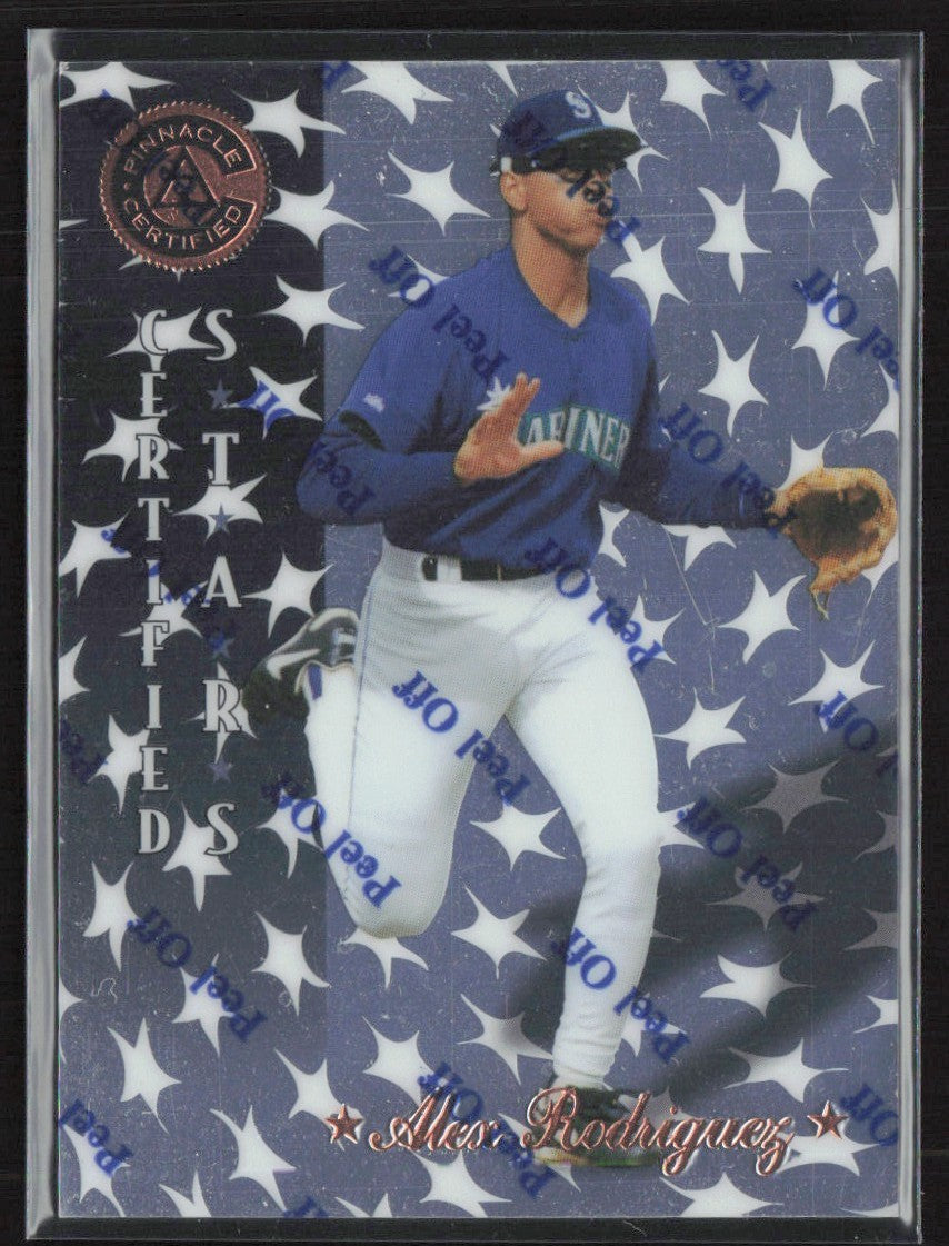 Alex Rodriguez 1997 Pinnacle Certified #144 Seattle Mariners