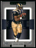 Marshall Faulk 2003 Upper Deck Finite /2350 #28 St. Louis Rams