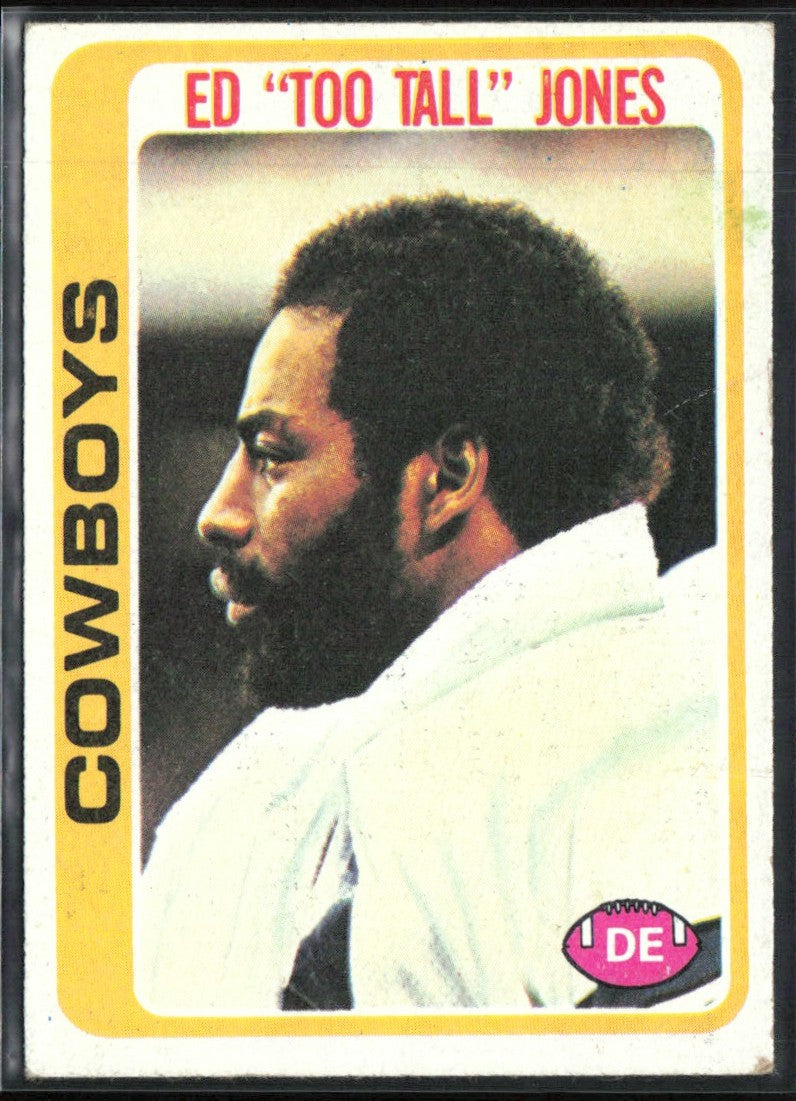 Ed Too Tall Jones 1978 Topps #429 Dallas Cowboys