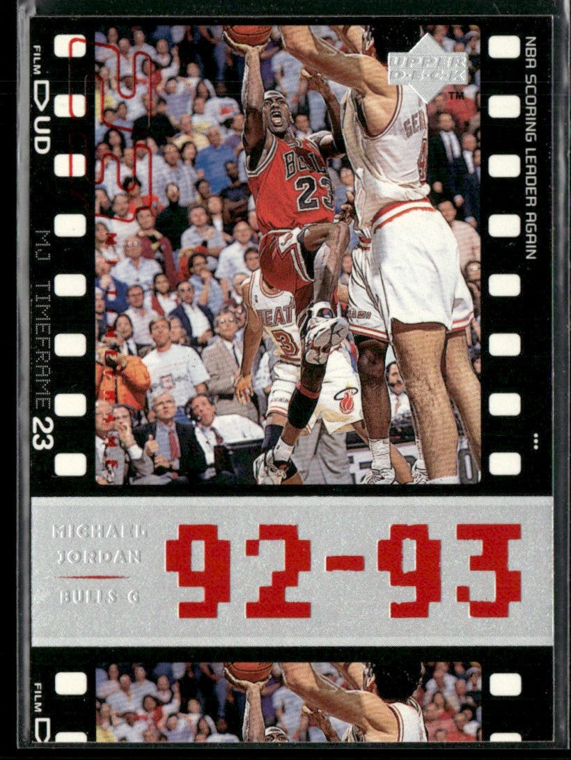 Michael Jordan 1998 Upper Deck MJ TimeFrame #65 Chicago Bulls