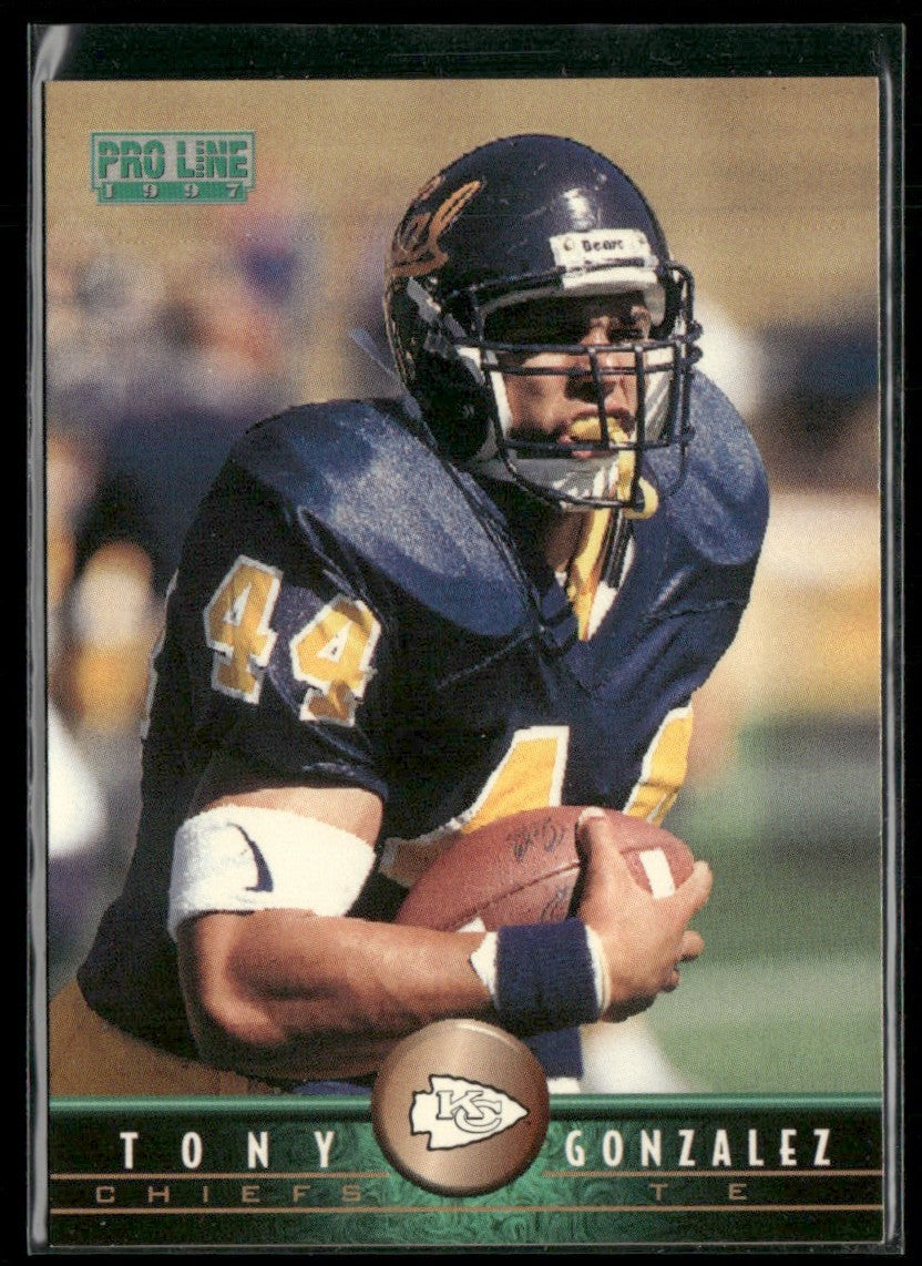 Tony Gonzalez 1997 Pro Line RC #278 Kansas City Chiefs
