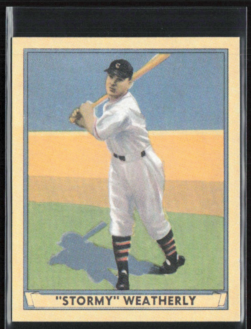 Roy Weatherly 2003 Upper Deck Play Ball 1941 Reprints #R-23 Cleveland Indians