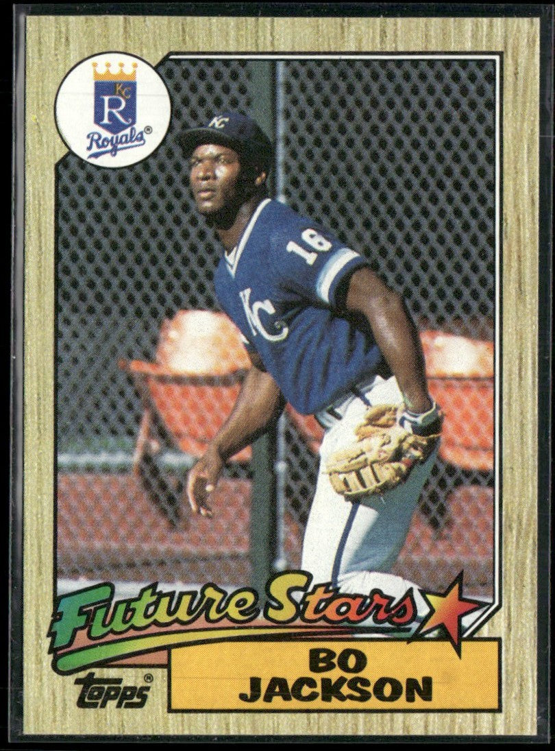 Bo Jackson 1987 Topps RC #170 Kansas City Royals